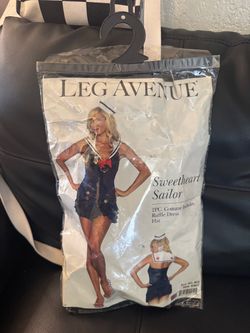 Women's sweetheart Sailor Costume Dress with Hat size: M/L