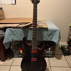Schecter Red Dawn Guitar