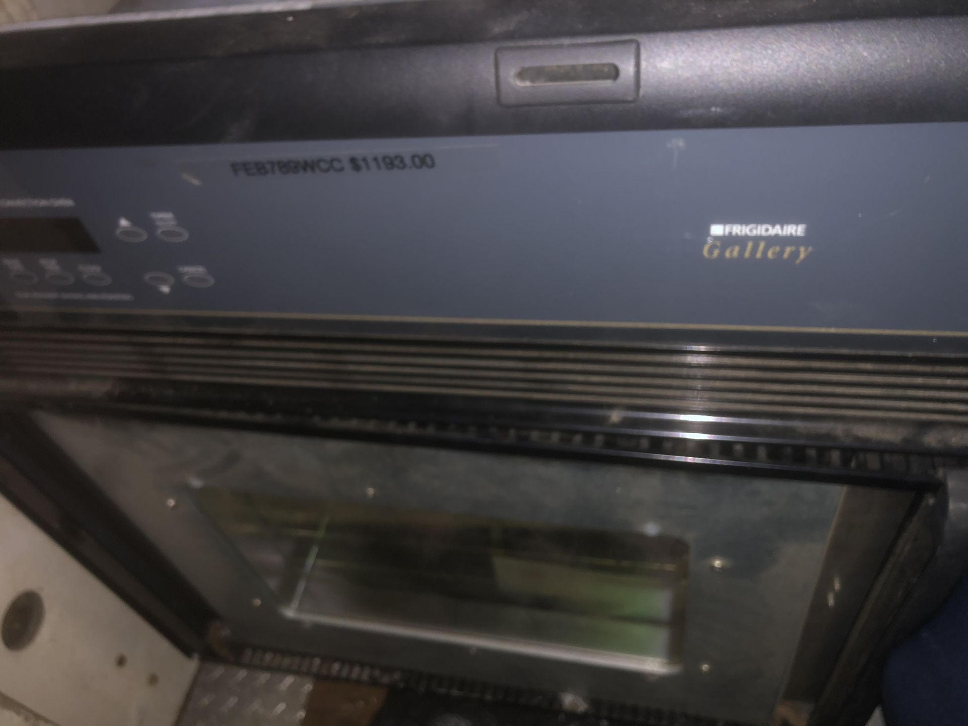 Frigidaire Gallery Built In Kitchen Appliances Double Oven/ Microwave