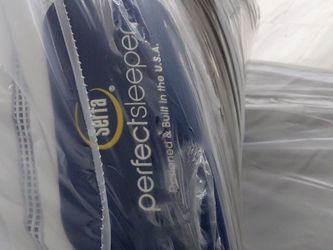 Serta  pillow top mattress.