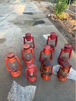 Vintage Barn Oil Lanterns