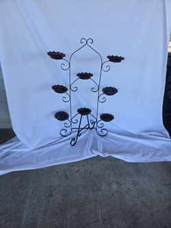 MCM ornamental  eight shelf, display, or plant area