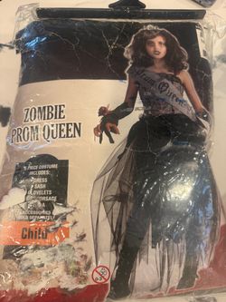 Zombie prom queen costume