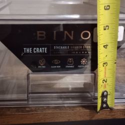 Set Of 7 ,BINO Stackable Crates 70$