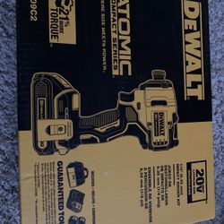 DeWalt 1/4” Impact Driver Kit 20V DCF809C2