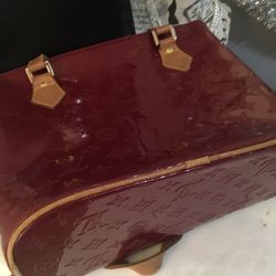 Red Patent Leather Bag 