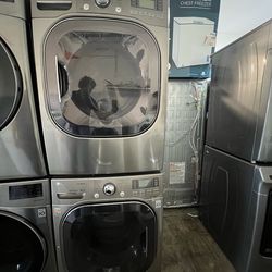 Washer and Dryer (Gas Dryer)