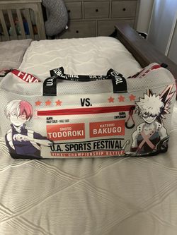 my hero academia duffle pack 