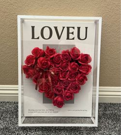 Valentine Bloom box in red from The Rose Ark