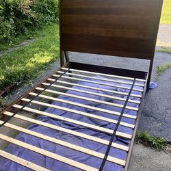 Full-size Solid Wood Bed Frame