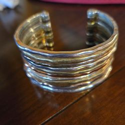 Beautiful new multi colored cuff bracelet 