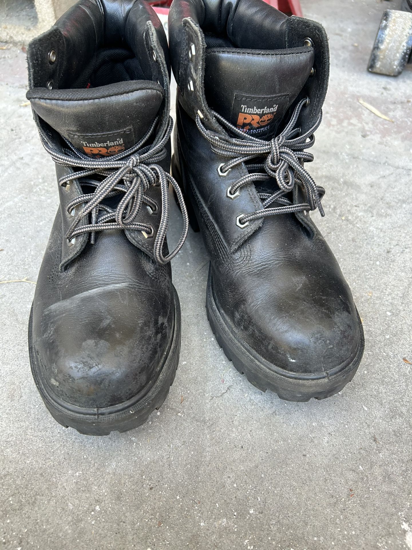 Steel Toe Timberland Pro Leather Boots