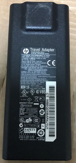 Genuine HP Slim Travel AC Adapter HSTNN-DA22