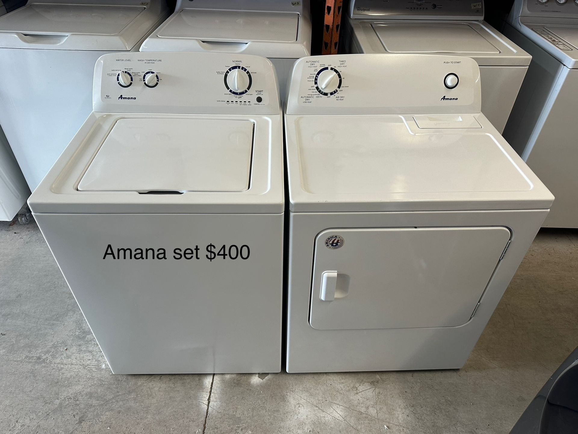 Amana Washer Dryer