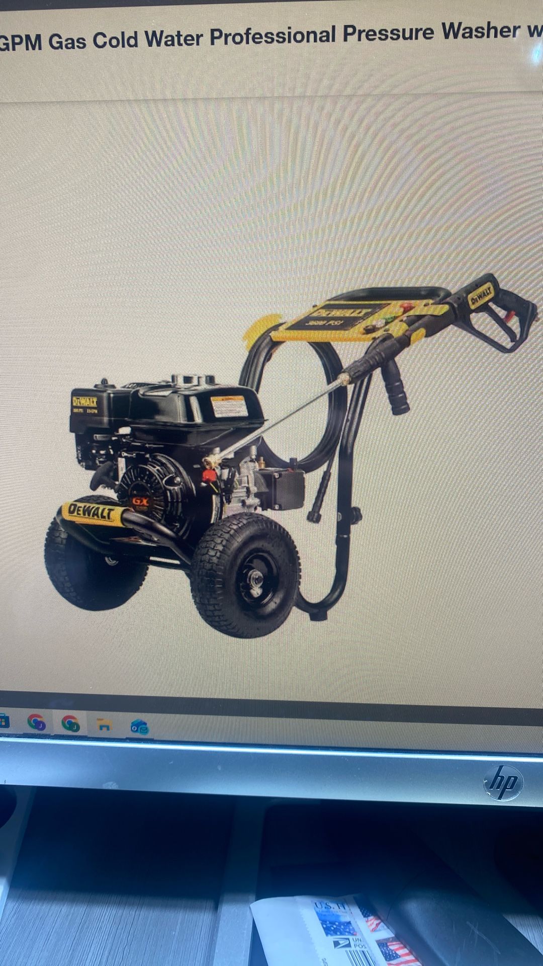 Pressure Washer Honda Gx200 Motor