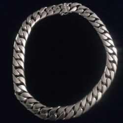 Silver Cuban Chain