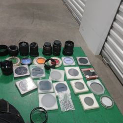 Telefoto Camera Lenses And Filters