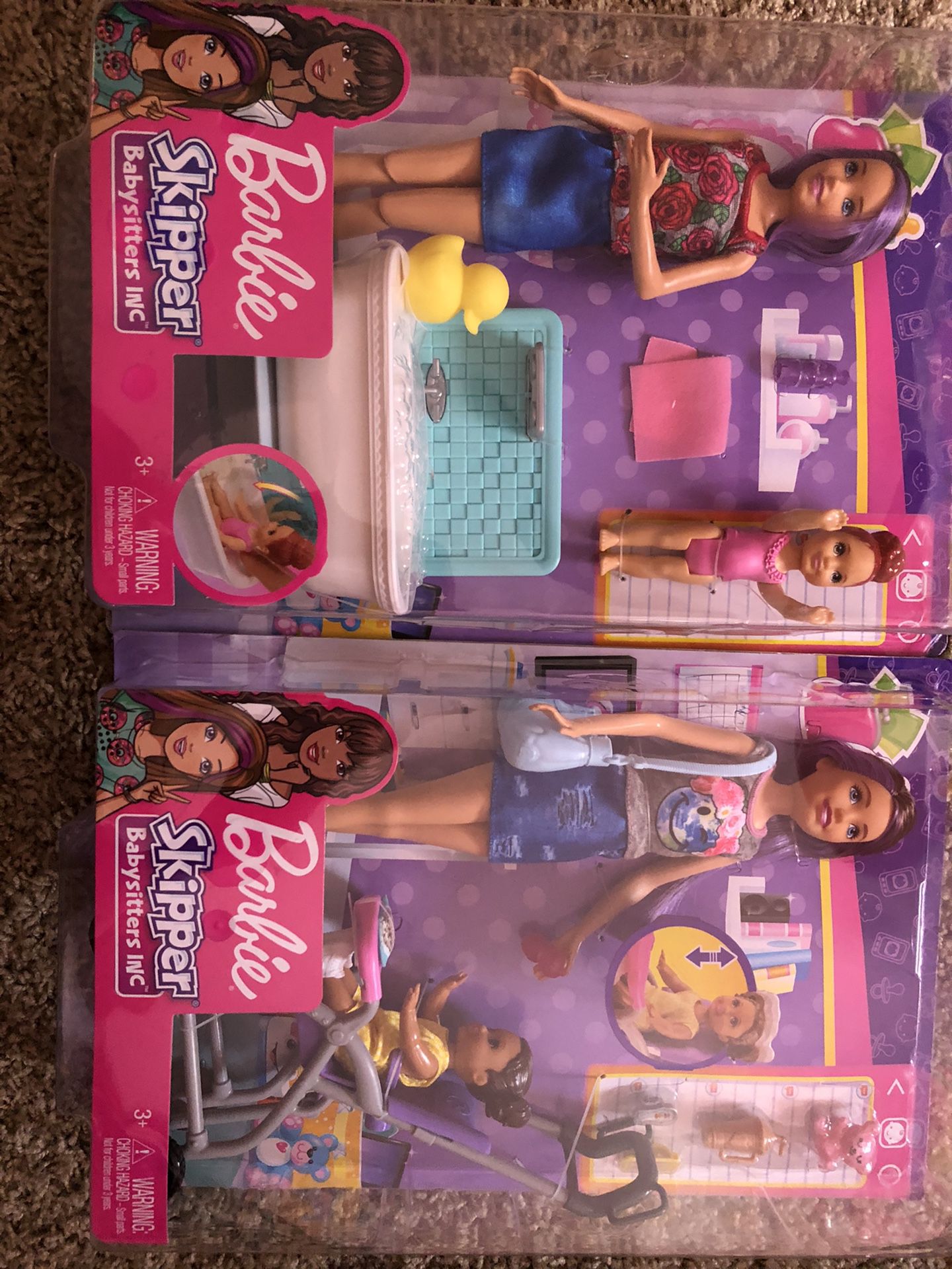 Barbie baby sitters