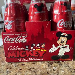 Coca-Cola Celebrate 75 InspEARations Coke Bottle Disney MICKEY