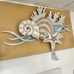 New Large Handcrafted Carved Shells 