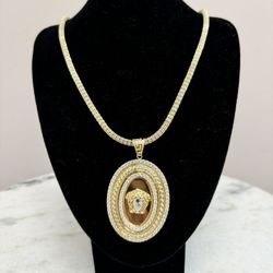 14k Gold Ice Chain 