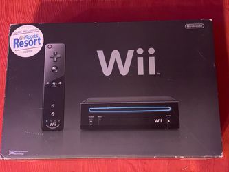 Nintendo Wii console black