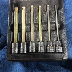 Ball End Hex Allen Socket Set Snap On 