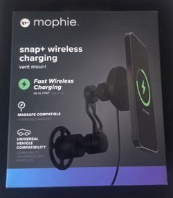 Mophie Snap+ Wireless Car Chrager 15w. Like new