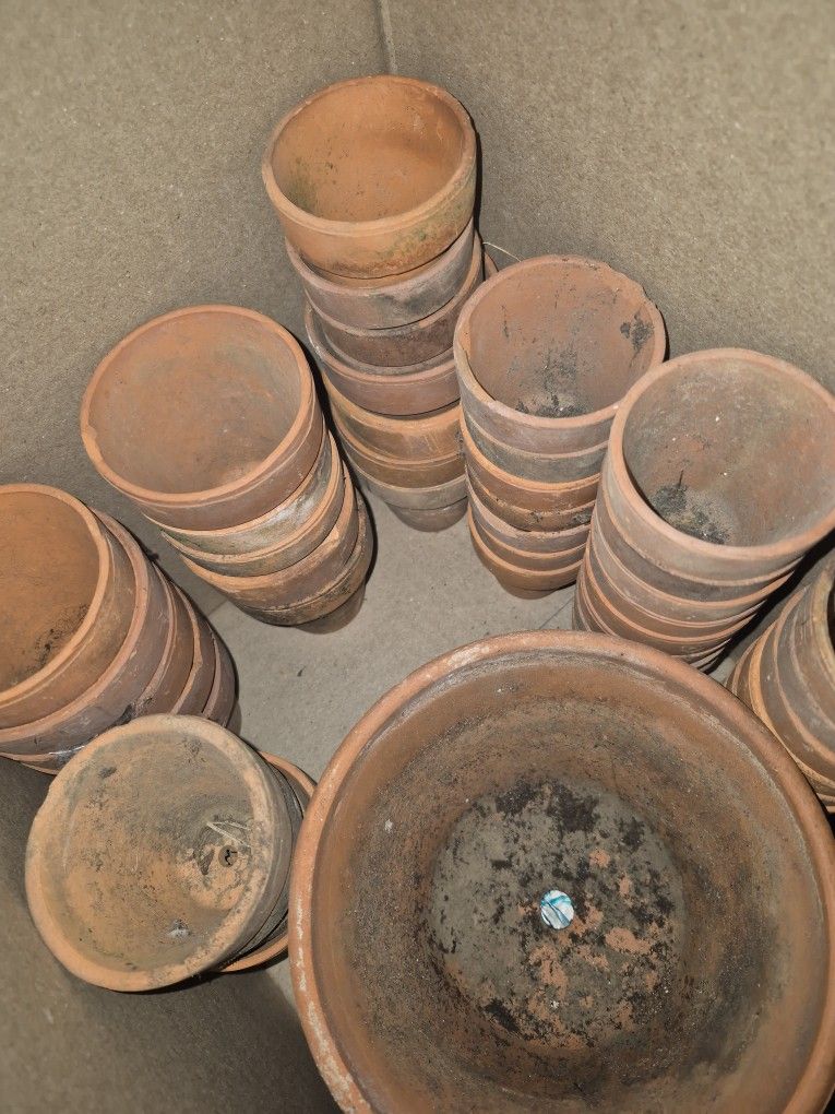 Terracotta Pots 50+ Small Sizes