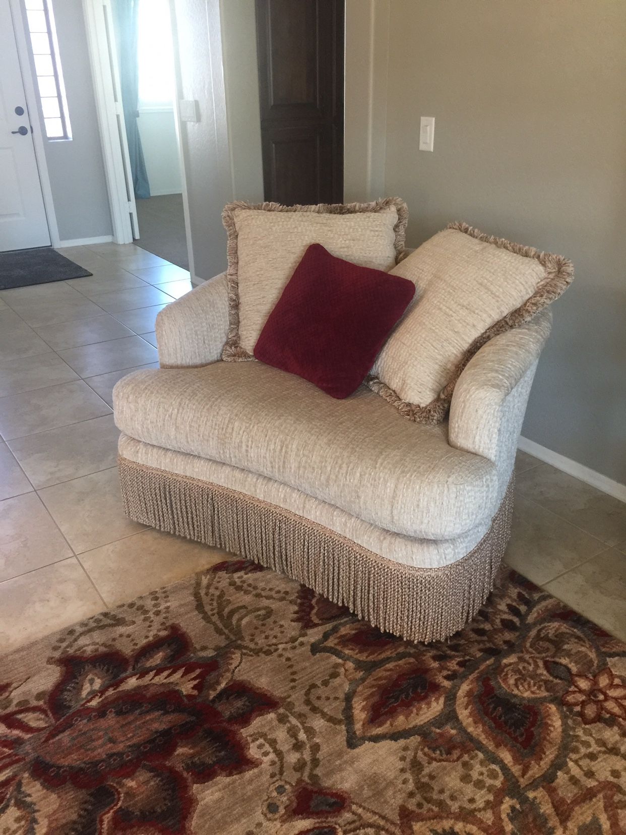 2 Chair And A Halves And 1 Ottoman