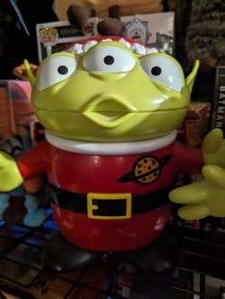 AP Disney Parks Holiday Alien Popcorn Bucket (New)