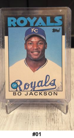 1986 Topps Traded Bo Jackson Rookie #50T — Copy #01