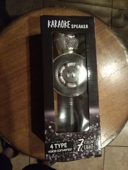 karaoke speaker