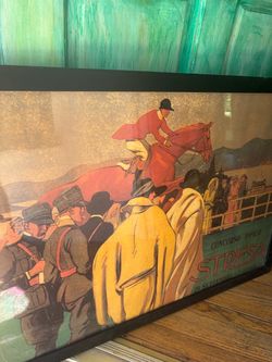 Concorso Ippico Stresa Vintage Framed Poster