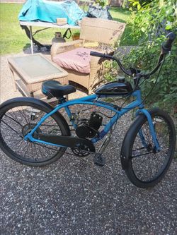 Huffy Beach cruiser motorized bicycle