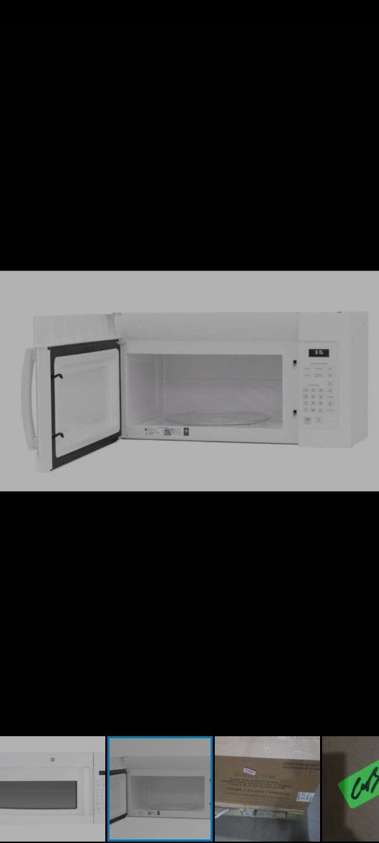 General Electric over the range microwave valued at $330, asking a 150 new.
