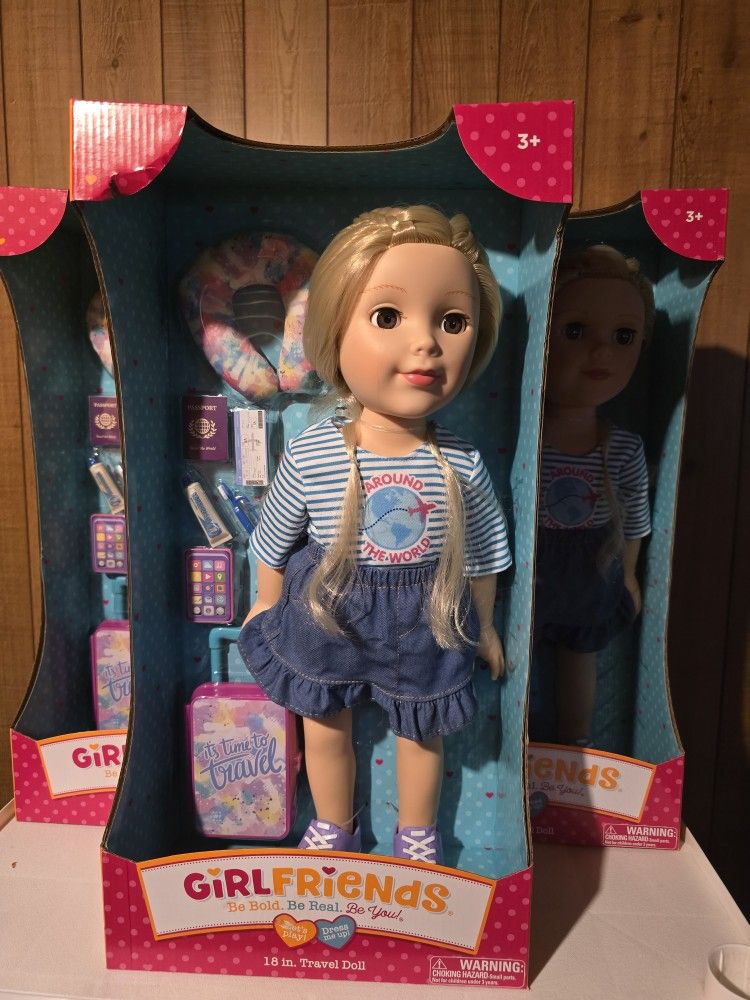 Girlfriends 18" Travel Doll.