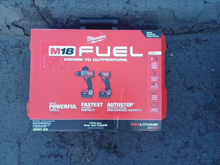 Milwaukee M18 Fuel 2 Tool Combo Kit