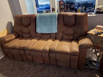 Sofa and recliner