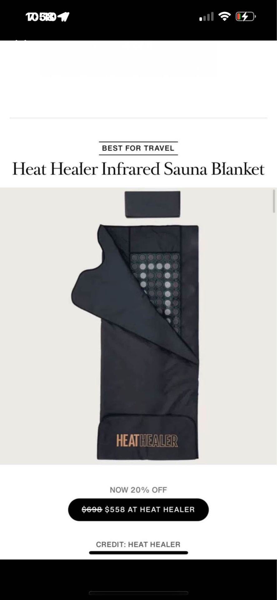 Sauna Blanket
