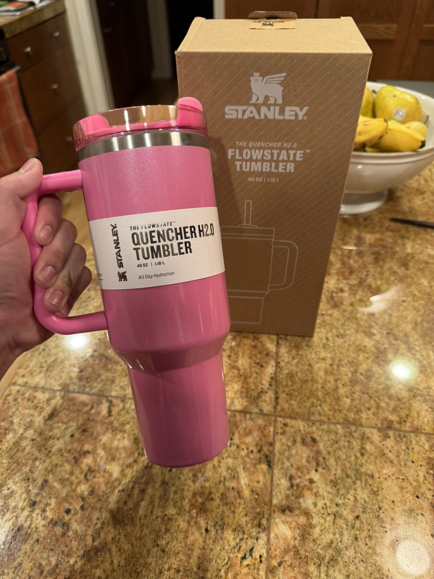 Cherry Blossom Pink Stanley Cup 40 OZ