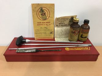 Vintage Outers Rifle Cleaning Kit NO. 477 Perfect kit to display in your hunting room or man cave. Perfect for the outdoors man to add to his collect