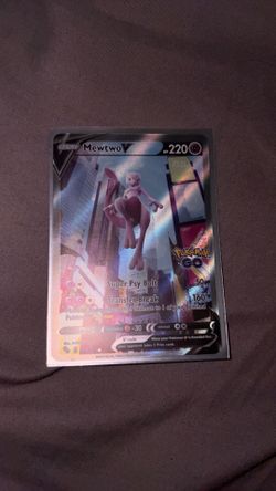 Mewtwo V Pokemon card