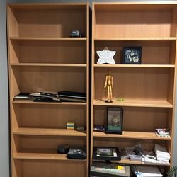Pair of IKEA Billy Bookcases $50 each