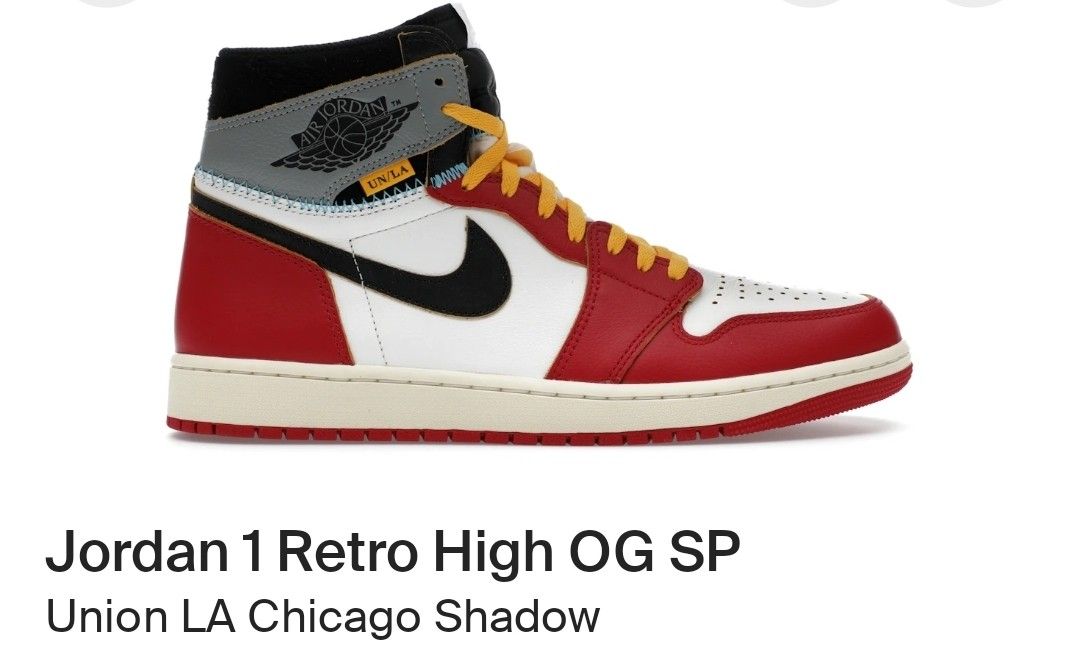 Jordan 1 Union LA Chicago Shadow