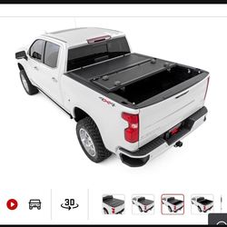 new truck bed cover 6’7” tri fold lock cover
