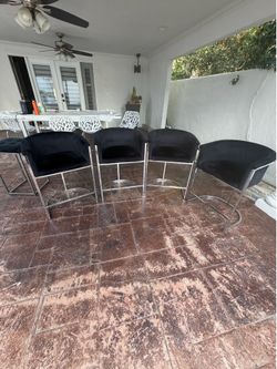 Island chairs set  of 6