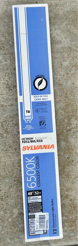 12 pack Sylvania Fluorescent Bulbs