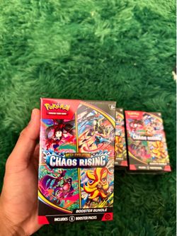 Pokemon Mega Evolution Chaos Rising Booster Bundle