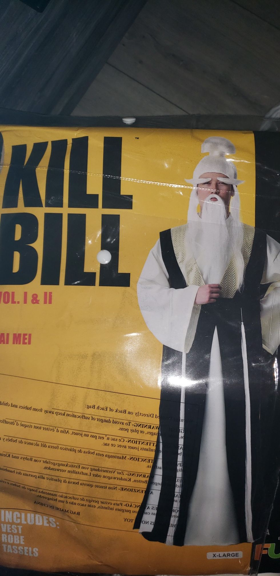 PAI MEI costume from Kill Bill
